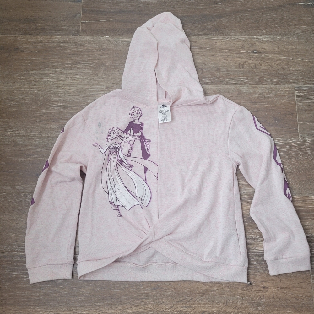 Disney Girls' Longsleeve Frozen Hoodie, Size 7/8